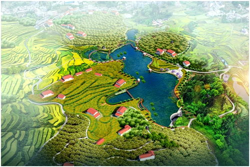 筠連縣石林湖景點建設將于6月底完工，打造旅游新亮點